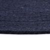 vidaXL Placemats 4 pcs Plain Navy Blue 38 cm Round Cotton