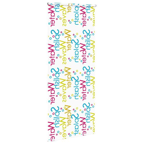 vidaXL Shower Roller Blind 90x240 cm Fabric Width 86 cm