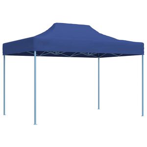 vidaXL Professional Folding Party Tent 3x4 m Steel Blue