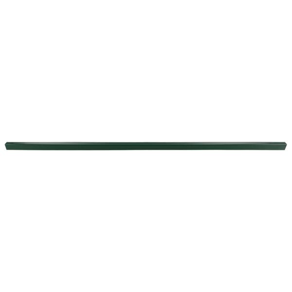 vidaXL Garden Fence Posts 40 pcs Green 240 cm Steel