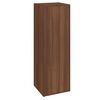vidaXL 6 Piece TV Cabinet Set Brown Oak Engineered Wood
