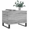 vidaXL Coffee Table Grey Sonoma 60x44.5x45 cm Engineered Wood