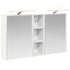 vidaXL Bathroom Cabinet Set 3 pcs 106 x 16 x 62.5 cm Engineered wood