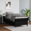 vidaXL Box Spring Bed Frame Black Single Faux Leather (UK/IE/FI/NO only)