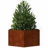 vidaXL Planter Rusty 90x90x45 cm Corten Steel
