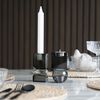 House Nordic Candle Holder Lana Smoked