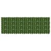 vidaXL Balcony Screen with Leaves Green 300 x 100 cm