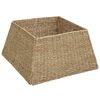 vidaXL Christmas Tree Collar Brown 50 x 50 x 25 cm Seagrass
