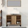 vidaXL Bathroom Cabinet Artisan Oak 80 x 33 x 60 cm Engineered Wood