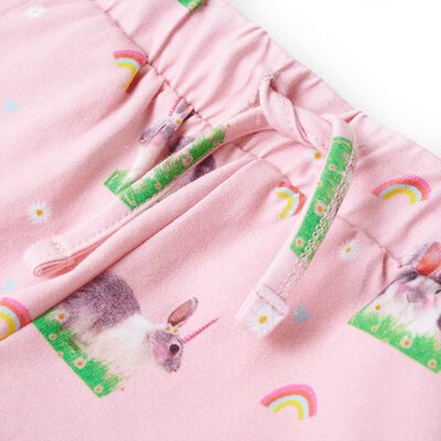 Kids' Shorts with Drawstring Light Pink 92