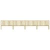 vidaXL Garden Fence Impregnated Pinewood 7.1x1.3 m