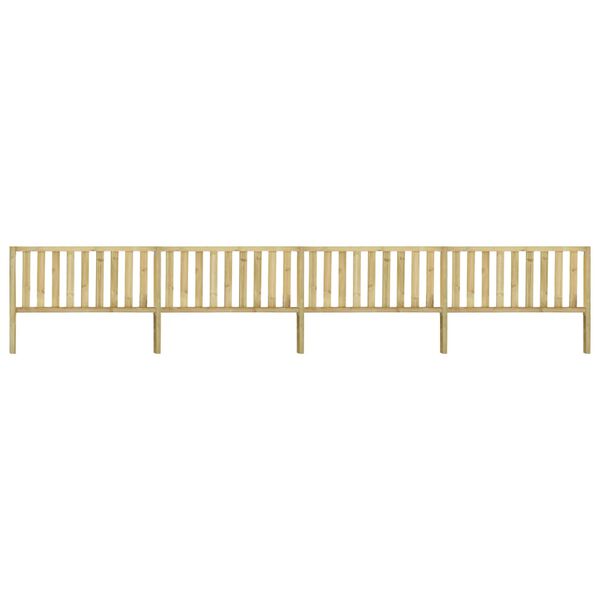 vidaXL Garden Fence Impregnated Pinewood 7.1x1.3 m