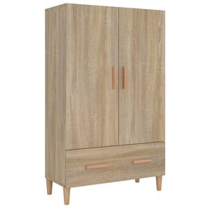 vidaXL Highboard Sonoma Oak 70x31x115 cm Engineered Wood