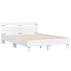vidaXL Bed Frame without Mattress White 120x200 cm