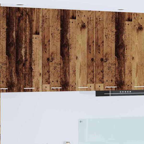 vidaXL Hanging Cabinet Old Wood 60 x 31 x 80 cm Engineered Wood