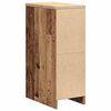 vidaXL Garage Storage Cabinet Old Wood 30x51x85 cm Solid Wood Pine
