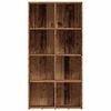 vidaXL Book Cabinet Old Wood 66x30x130 cm Engineered Wood