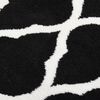 vidaXL Runner Rug BCF Black and White 60x300 cm