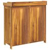 vidaXL Garden Cabinet Natural 93 x 41.5 x 98cm Solid Acacia Wood