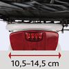 TRIXIE Rear Bicycle Basket for Pet 35x49x55 cm Black