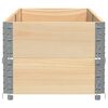 vidaXL Garden Planter 150x50 cm Solid Wood Pine