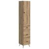 vidaXL Cabinet Set 2 pcs Artisan Oak 34.5 x 34.5 x 90 cm