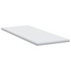 vidaXL Mattress Topper White 80 x 200 x 6 cm Jaquard Fabric