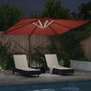 vidaXL Parasol Terracotta 286 x 285 x 270 cm Aluminium