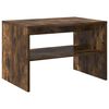 vidaXL TV Cabinet Smoked Oak 60x40x40 cm Engineered Wood