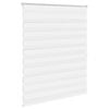 vidaXL Zebra blind 140.9x175 cm Fabric Width 136.7 cm white