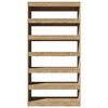 vidaXL Book Cabinet/Room Divider Sonoma Oak 100x30x198 cm Engineered wood
