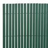vidaXL Garden Fence Green 150 x 300 cm PVC
