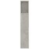 vidaXL Headboard Cabinet Concrete Grey 180x18.5x104.5 cm