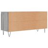 vidaXL TV Cabinet Grey Sonoma 104x35x50 cm Engineered Wood