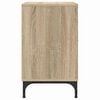 vidaXL Bedside Cabinet with Drawer 2 pcs Sonoma oak 49 x 36 x 61 cm