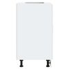 vidaXL Kitchen Base Cabinet&nbsp;Porto High Gloss White Engineered Wood