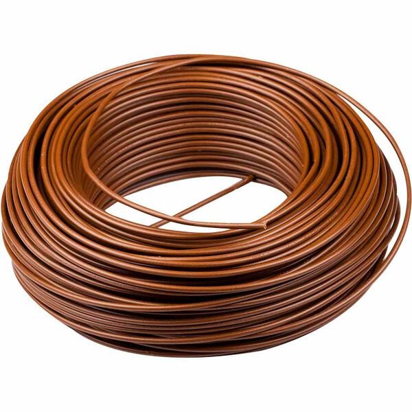 Profile Installation Wire Roll Brown 2.5mm Dia 100m Length