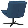 vidaXL Swivel Chair Blue 63 x 75 x 76 cm Fabric