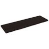 vidaXL Bathroom Countertop Dark Brown 200x60x(2-6) cm Solid Wood