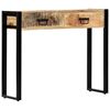 vidaXL Console Table | Natural wood and black
