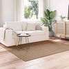 vidaXL Area Rugs Square Natural 120 x 120 cm