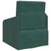 vidaXL Sofa Bed Dark Green 65 x 80 x 83 cm Velvet