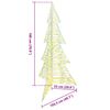 vidaXL Christmas Tree with 240 LEDs Warm White 180 cm PET