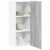 vidaXL Hanging Cabinet with Storage Riga Grey Sonoma 40 x 31 x 100 cm