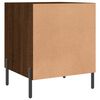 vidaXL Bedside Cabinets 2 pcs Brown Oak 40x40x50 cm Engineered Wood