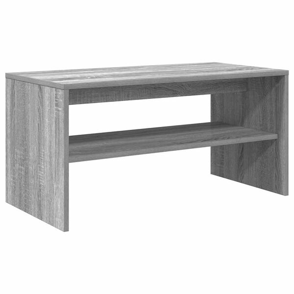 vidaXL TV Cabinet Grey Sonoma 80x40x40 cm Engineered Wood