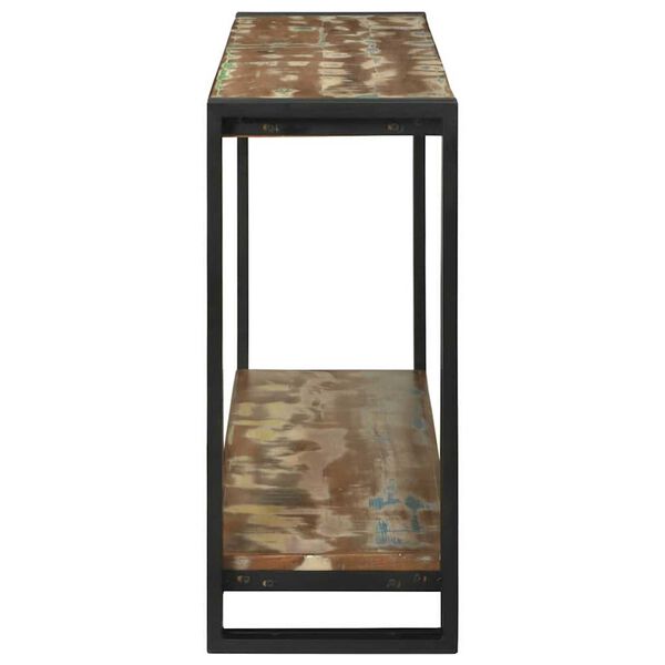 vidaXL Console Table Multicolour 120 x 33 x 75 cm Solid reclaimed wood