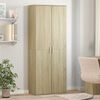 vidaXL Highboard Sonoma Oak 70x35x180 cm Engineered Wood