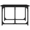 vidaXL Coffee Table Black 90x50x35 cm Engineered Wood