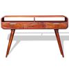 vidaXL Console Table Solid Acacia Wood 120x30x75 cm